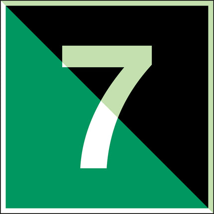 Glowinthedark Safety Sign