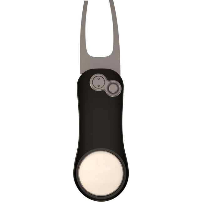 GAPF 572Toolmart GiftsPitchfix Hybrid 2.0 Golf Divot Tool - Black