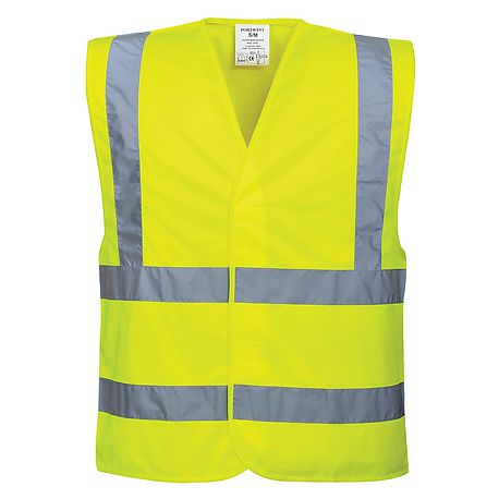 Hi-Vis Two Band & Brace Vest yellow | C470