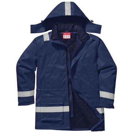 Portwest FR winter Jacket Navy Blue | FR59