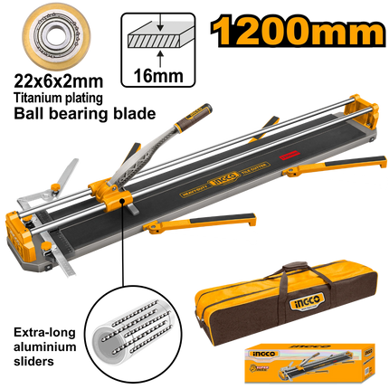 INGCO Manual Tile Cutter 1200mm x 16mm | HTC041201
