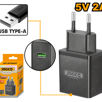  شاحن إنجكو 5 فولت 2 أمبير , FCLI120502