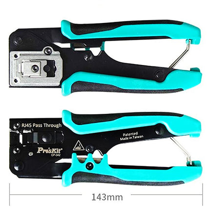 CP - 342ProskitProsKit CP - 342 Wire Crimping Pliers 8P8C RJ45 Perforated Crystal Head Crimping Tool