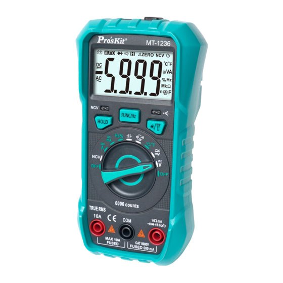 MT1236ProskitPRO’SKIT TRUE - RMS Digital Multimeter | MT1236