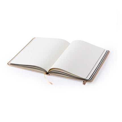 NBMK 102Toolmart GiftsPU A5 Notepad In Metallic Gold Color