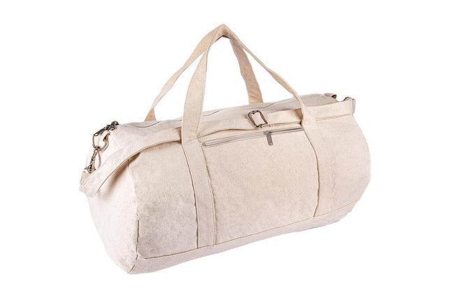 DBEN 430Toolmart GiftsPUEBLA - GRS - certified Recycled Cotton Duffel / Gym Bag - Natural