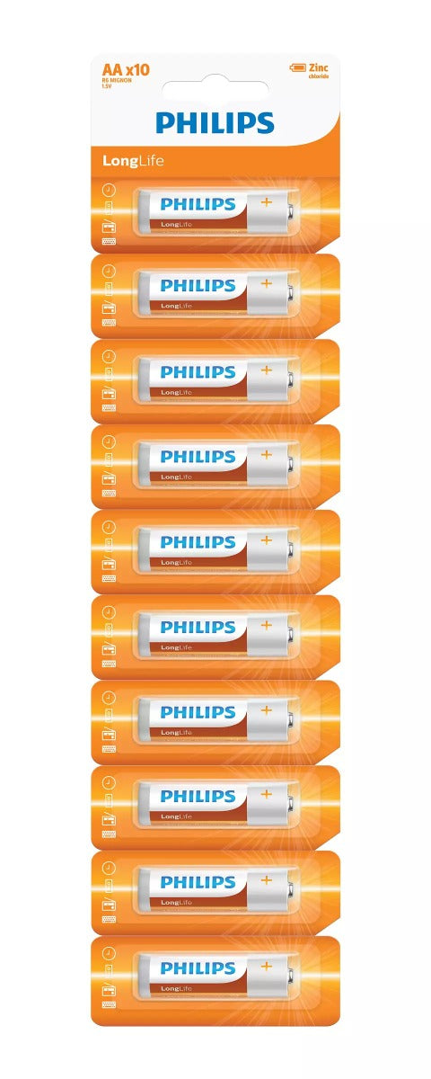 Philips LongLife Battery R6L10S/97 | Toolmart