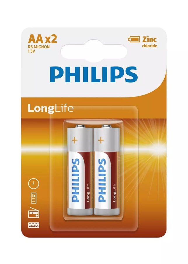 Philips LongLife Battery R6L2B/97 | Toolmart