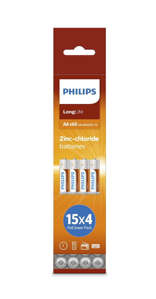 Philips LongLife Battery R6L60T/97 | Toolmart