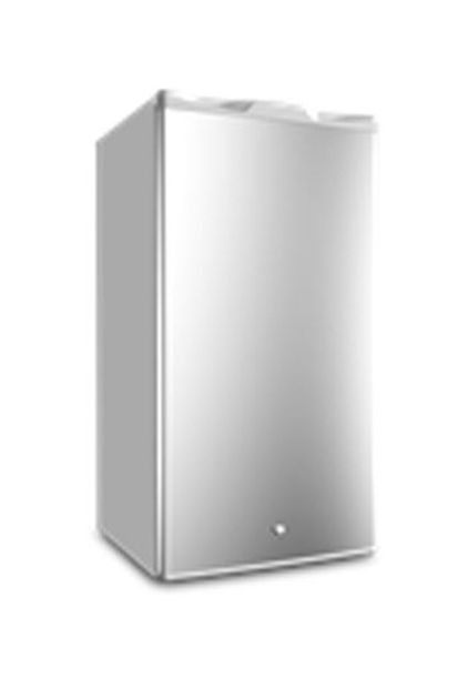 Elryan RF121LES -5ft - 1-Door Refrigerator - Silver