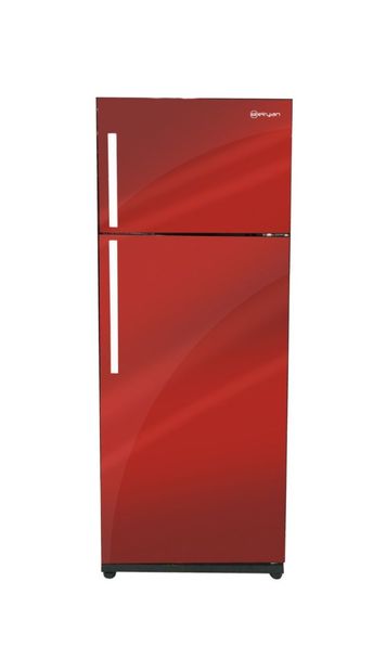 Elryan RF608LC - 17ft - Conventional Refrigerator - Glass Red