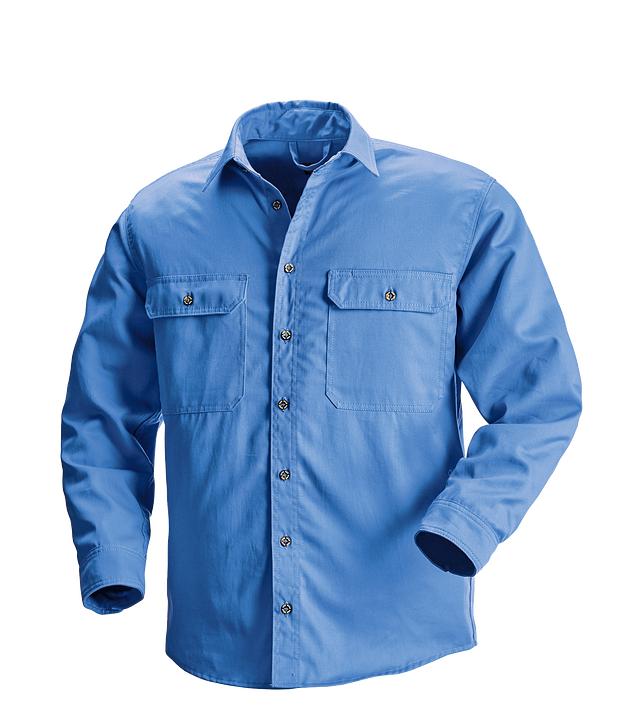 Redwing NON FR Shirt Royal Blue |   Work Suit | Toolmart