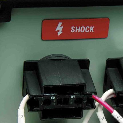 B30 Series Raised Profile Rectangular Labels