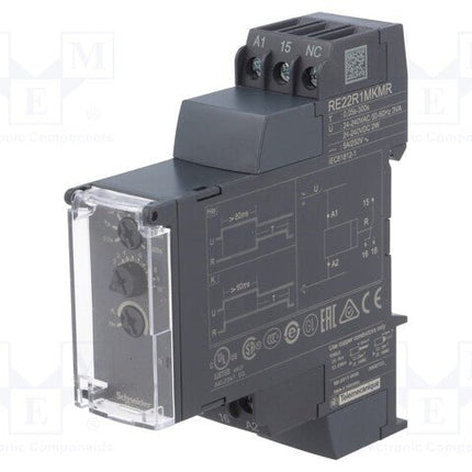 RE22R1MKMRSchneider ElectricRE22R1MKMR | مؤقت (0.05 - 300 ) ثانية / 24 - 240 فولت