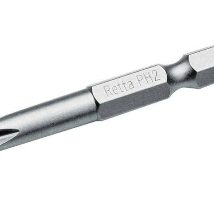 101630000000368RettaRetta 1/4 Inch Phillips Bit PH2 70 mm | RBU0070