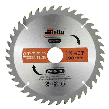 101630000000166RettaRetta Diamond Saw Blades for Wood 110x18 mm | RDT1118