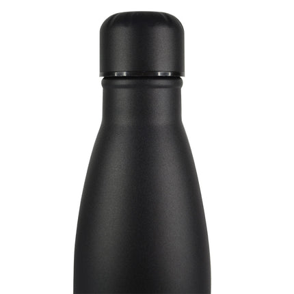 DWGL 3129Toolmart GiftsRONDA - Stone Touch Insulated Water Bottle - Black