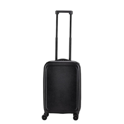 TBSN 2139Toolmart GiftsROSTOCK - SANTHOME Foldable Cabin Trolley Bag - Black Matt Finish