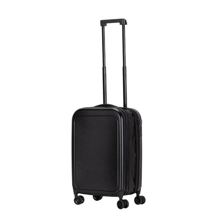 TBSN 2139Toolmart GiftsROSTOCK - SANTHOME Foldable Cabin Trolley Bag - Black Matt Finish