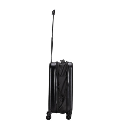 TBSN 2139Toolmart GiftsROSTOCK - SANTHOME Foldable Cabin Trolley Bag - Black Matt Finish