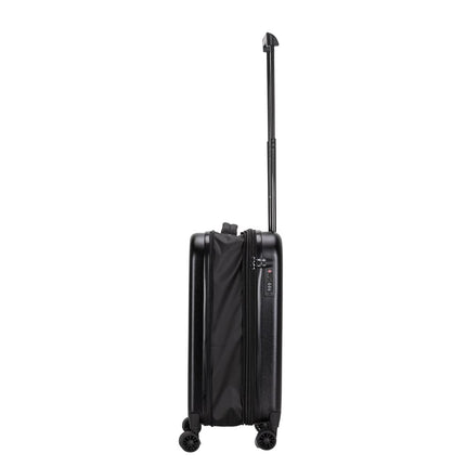 TBSN 2139Toolmart GiftsROSTOCK - SANTHOME Foldable Cabin Trolley Bag - Black Matt Finish