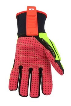 R267 - MRingers GlovesRough neck tefloc palm style Impact Gloves | R267