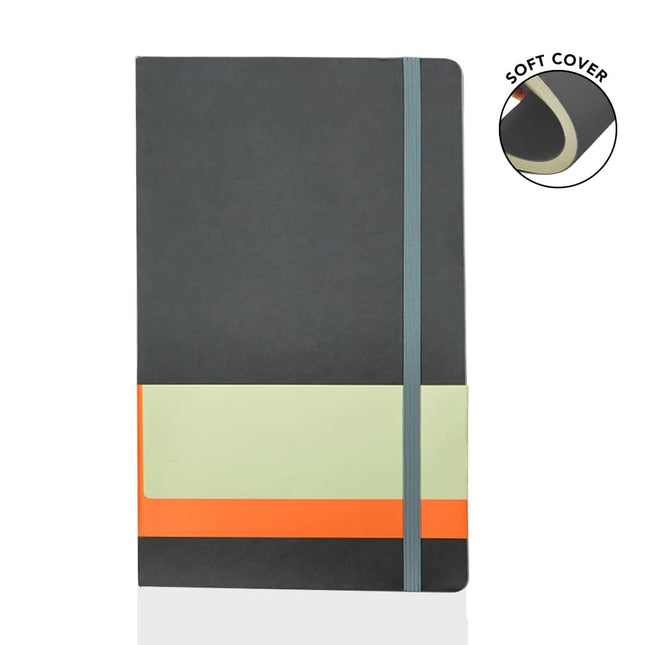 NBSN 115Toolmart GiftsRULBUK - SANTHOME Softcover Ruled A5 Notebook Grey