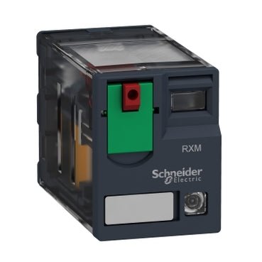 RXM4AB2P7Schneider ElectricRXM4AB2P7 | 6A, 4CO, with LED, lockable test button, 220V AC ريليه