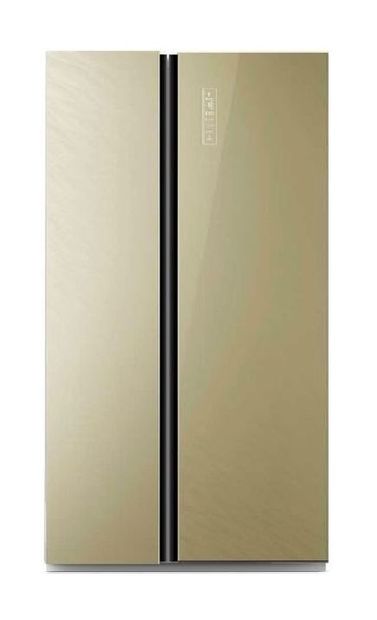 Elryan SBS689AGE - 21ft - Side By Side Refrigerator - Gold