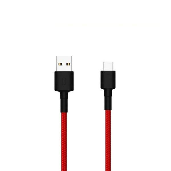 Mi Type C Braided Cable red (1m) | Batteries & Chargers | Toolmart