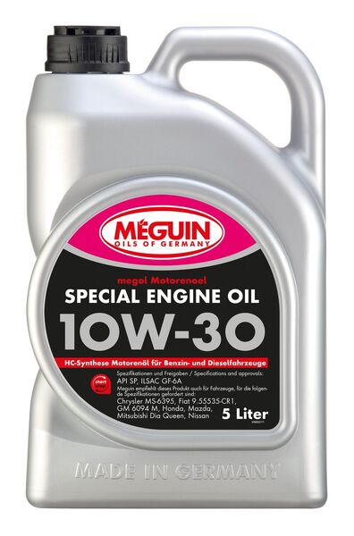 Meguin, 6862, megol special engine oil 5L | SAE 10w-30