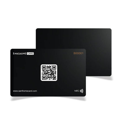 ITSN 1180Toolmart GiftsSanthome Card - Digital Business NFC Card - Black