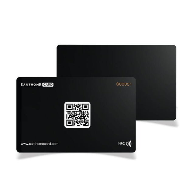 ITSN 1180Toolmart GiftsSanthome Card - Digital Business NFC Card - Black