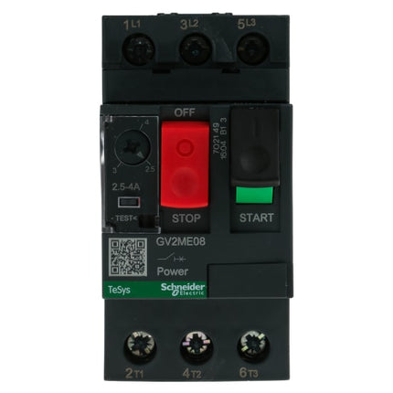 Motor circuit breaker (2.5 - 4 A) | GV2ME08