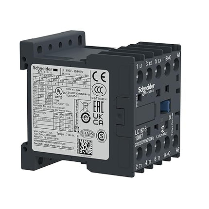 K- contactor 7kw coil 220vac ,1nc|LC1K1610M7