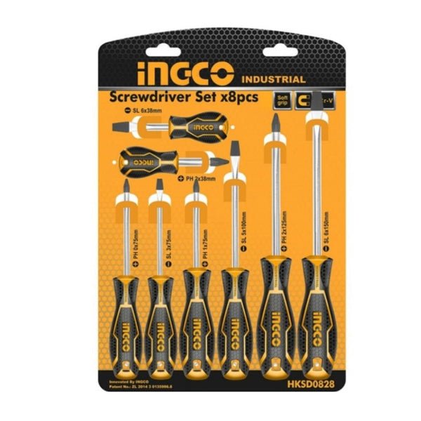 HKSD0828INGCOScrewdriver Set 8pcs