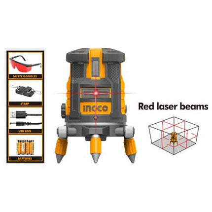 HLL306505INGCOSelf Leveling Line Laser Red