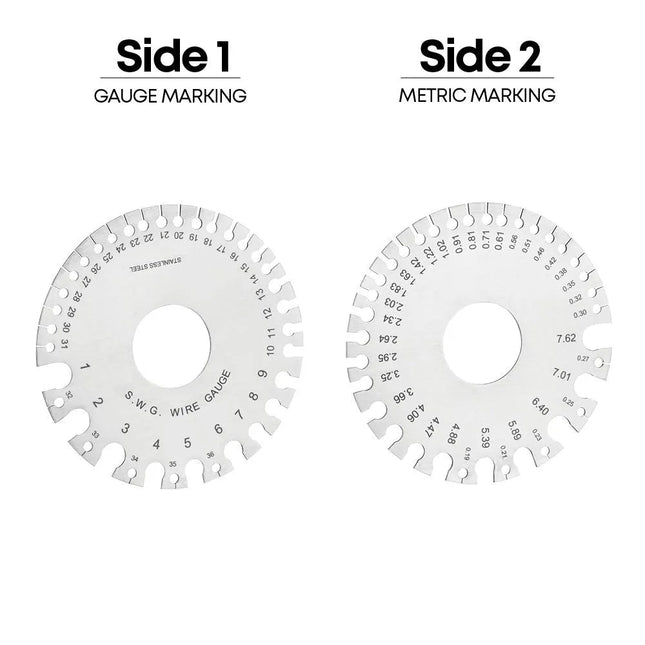 8901486012131grozSheet Metal & Wire Gauges Round Type | WG RD 3