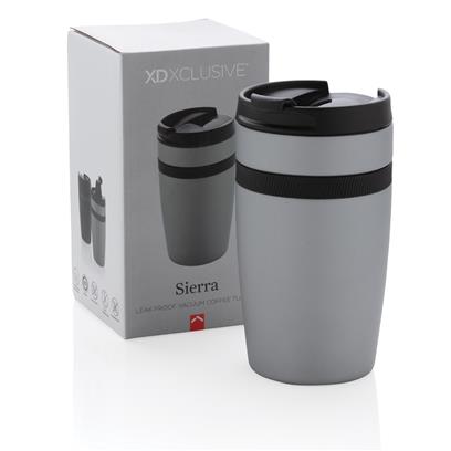 DWXD 914Toolmart GiftsSIERRA - XDXCLUSIVE Leak Proof Vacuum Coffee Tumbler - Silver