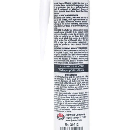 31919J - B WeldingSilicone Sealant and Adhesive - 10.3 oz | 31919