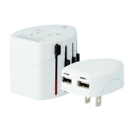 TASK 103Toolmart GiftsSKROSS EVO Compact World Travel Adapter with dual USB