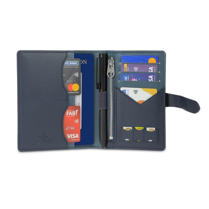 TASK 2130Toolmart GiftsSKROSS Travel - Ambassador Passport Wallet - Blue