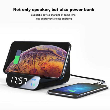 ITSP 204Toolmart GiftsSOMOTO - @memorii 5 - in - 1 Multi - functional Wireless Speaker, Charger & Alarm Clock