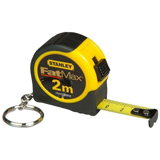Stanley FATMAX Tape Measure with Key Ring 2M 96934
