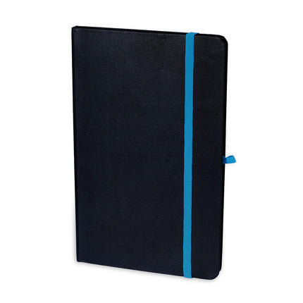 NBSN 105Toolmart GiftsSUKH - SANTHOME A5 Hardcover Ruled Notebook Black - Blue