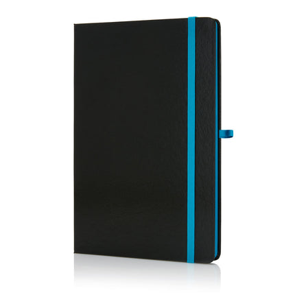 NBSN 105Toolmart GiftsSUKH - SANTHOME A5 Hardcover Ruled Notebook Black - Blue