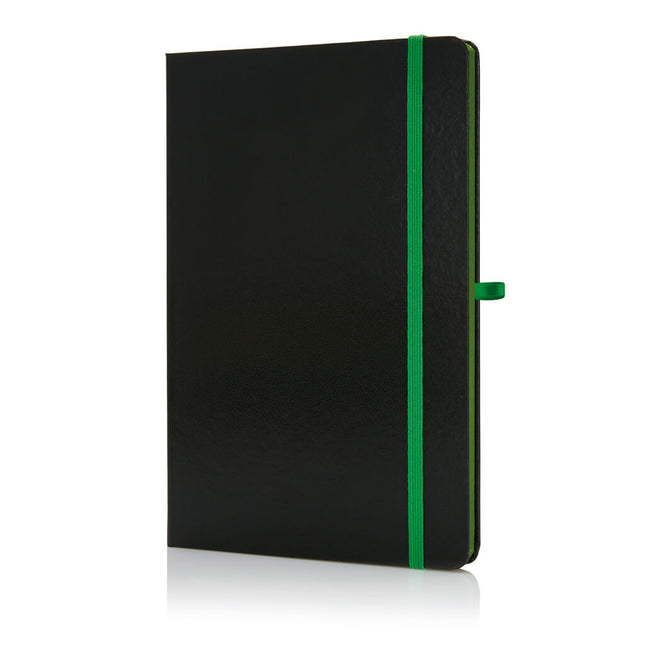 NBSN 108Toolmart GiftsSUKH - SANTHOME A5 Hardcover Ruled Notebook Black - Green