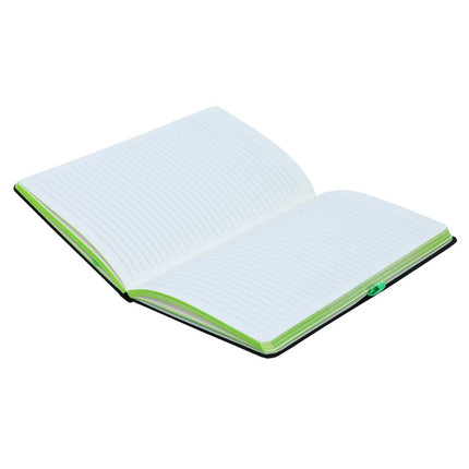 NBSN 108Toolmart GiftsSUKH - SANTHOME A5 Hardcover Ruled Notebook Black - Green