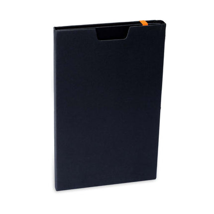 NBSN 107Toolmart GiftsSUKH - SANTHOME A5 Hardcover Ruled Notebook Black - Orange