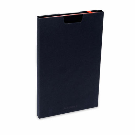 NBSN 106Toolmart GiftsSUKH - SANTHOME A5 Hardcover Ruled Notebook Black - Red